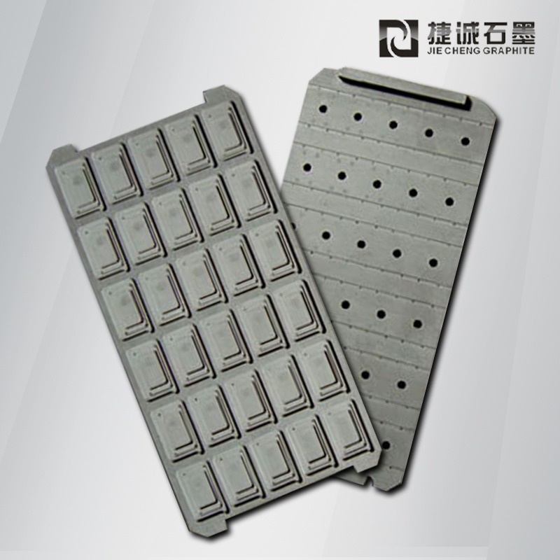  Graphite fixture for sintered graphite mould of electronic components